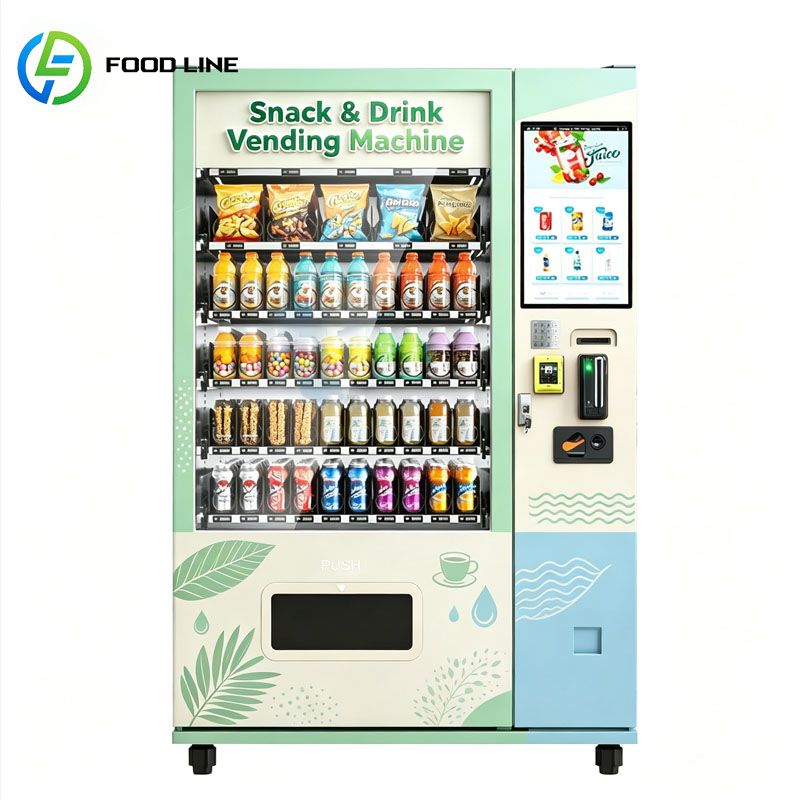 Food Snacks Business - آلة بيع الوجبات الخفيفة الذكية الأوتوماتيكية