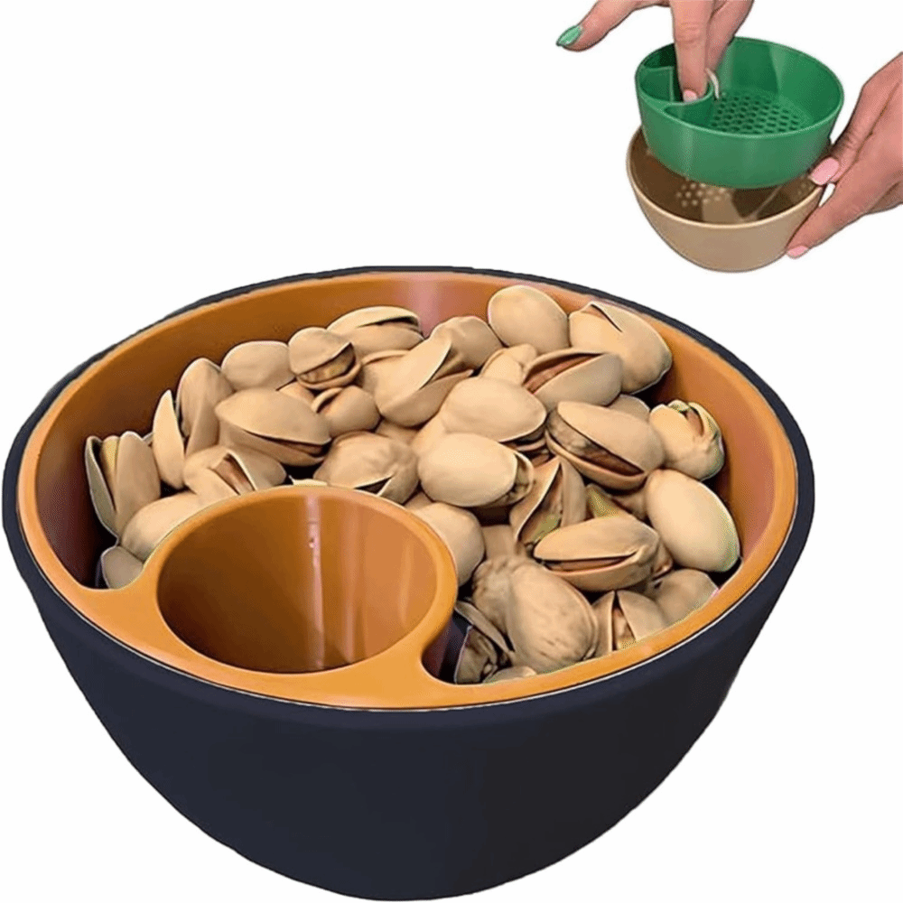 Food Snacks Easy - وعاء للمكسرات والبذور مطبوع بتقنية ثلاثية