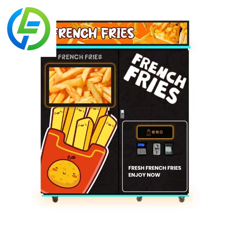 آلة بيع البطاطس المقلية الذكية - مراجعة Food Snacks Business وسعره